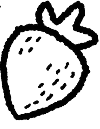 strawberry doodle